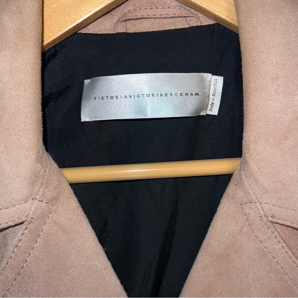 Victoria Victoria Beckham suede Moro leather jacket - Picture 7 of 7
